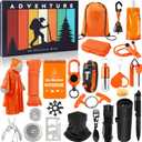 Survival Kit Advent Calendar 2025 - Adventure Gift Box for Adult Men Teen Boys - 24 Days Christmas Countdown Calendar Surprise Gifts for Outdoor Enthusiasts