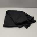 L'VOW Medieval Hooded Cape Renaissance Cloak with Hood - Assassins Creed Cosplay Sorcerer Hobbit Capelet for Halloween Women Men(Black)