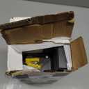 4 PCS 2 Pair Universal Microwave Shelf Bracket Wall Mount, Foldable Kitchen Oven Bracket Holder, Adjustable Wall Hanging Microwave Brackets Oven for All Microwaves, Black