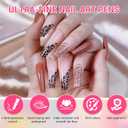 12 Colors Nail Art Pens for Women, Fine Tips Nail Polish Pens Quick Dry, Acrylic Painted Pen Set, 3D Nail Polish Markers for Salon Professional Manicure Tools