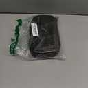 Cosmetic Bag Makeup Brush Case Organizer Pouch Portable Makeup Handbag Travel Makeup Brush Holder for Eyeshadow Brush Women, Brown