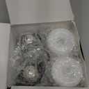 Hompavo Upgraded LED Flame Light Bulbs, 4 Modes Flickering Light Bulbs with Upside Down Effect, E26/E27 Flame Bulb for Halloween, Christmas, Party, Indoor and Outdoor Home Decoration (4 Pack)