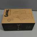 Garden Gnome Statue with Solar Lights Lantern,Outdoor Sculpture Home Decor for Yard Lawn Balcony Patio Porch,Gardening Gifts for Mom Women Grandma