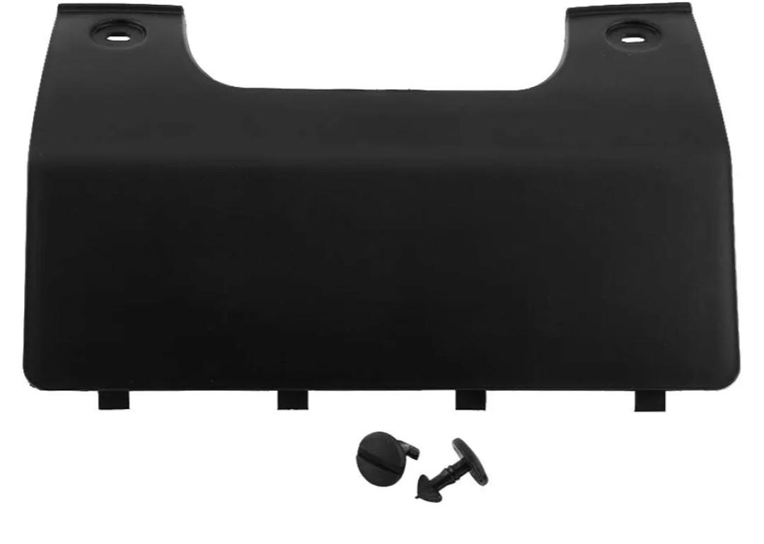 Car Tow Hook Cover for Land LR3 05-09 LR4 10-12, Plastic Rear Bumper Tow Towing Eye Hook Cover Black, OE: DPO500011PCL