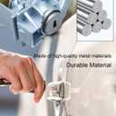 Door Lock Cylinder with Key Compatible with Ford Fiesta 2011-2019 | Replace BE8Z-5421991-B, Front Left Driver Side Door Lock Cylinder