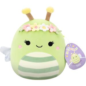 Squishmallows Original 14in Sybil The Green Bee with Flower Crown  Official Jazwares Easter Plush (Large)