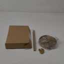 Ivilon Countertop Paper Towel Holder - Modern Bell End Minimalist Design - Color Warm Gold