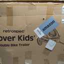 Retrospec Rover Kids Bicycle Trailer Single and Double Passenger Childrens Foldable
