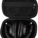 Aproca Case Compatible with Audio-Technica ATH-M50X ATH-M50XGM ATH-M40x ATH-M30x ATH-M20x / Sony MDR7506 Professional Studio Monitor Headphones, Portable Storage Bag for Accessories (Black)