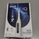 OralB Rechargeable Electric Toothbrush, iO5 Customizable Clean, 5 Cleaning Modes, Visual Pressure Sensor to Protect Gums, Travel Case, White