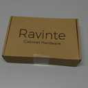 Ravinte 10 Pack 5 Inch Square Cabinet Handles Matte Black Pulls Drawer Kitchen Hardware for Cabinets Cupboard.