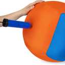 Chuckit! Big Air Fetch Ball Dog Toy (14 Inch) Herding Instincts Dog Toy, for Interactive, Non-Chewing Activities, for All Breeds, Inflating Pump Included