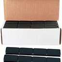 EZISOE 1oz Adhesive Wheel Weights, 1 oz Black Stick on Wheel Weights,A Box of 18 Strip, 4 Segments one Piece (72 Oz Pack)