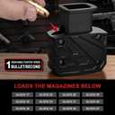 2 x 9mm Speed Loader for Glock, Magazine Loader for 9mm/.40 S&W, Fast Easy Reloading, Hand-Safe Pain-Free Use, Fits Glock 17/18/19/22/23/24/26/27/34/35/45/47, Durable Portable