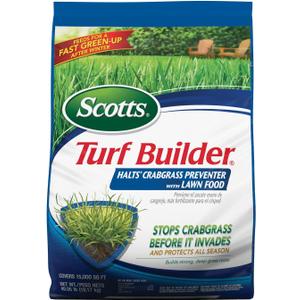 Scotts Turf Builder Halts Crabgrass Preventer with Lawn Food, 15,000 sq. ft. (EXP 12/22/26)