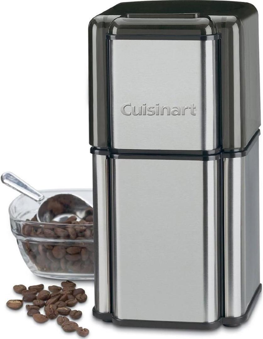 Cuisinart DCG12BC Grind Central Coffee Grinder, Blade, Silver