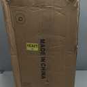 HOMFINE Folding Sofa Bed - Convertible Sleeper Chair with Pillow, Fold Out Couch, Memory Foam Floor Mattress, Futon Couch, Lazy Sofa for Living Room/Dorm/Guest Room/Home Office, Grey, Queen Size