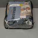 MAXIJIN Velvet 4 Piece Recliner Cover Stretch Plush Soft Recliner Chair Covers Thick Soft Reclining Chair Slipcovers Furniture Protector with Side Pocket for Kids, Pets (Dusty Blue)