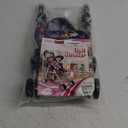 My First Doll Stroller for Kids  Foldable Baby Toy Doll Stroller with Safety Belt & Storage Basket, Pretend Play Fits up to 18 Dolls, Double Wheels on All 4 Legs  Best Gift for Girls & Boys (Flower Design)