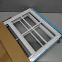 18" x 23" Shed Windows 2 Pack,Small Windows with Tempered Glass - Flush Mount | Ultimate Choice for Chicken Coop, Greenhouse, Garage, Playhouse