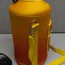 1 Gallon Water Bottle Insulated | Thickened Stainless Steel Vacuum Metal Water Jug | Portable Sports Large for Gym and Hiking with Straw, Carrier Bag, Handle Strap | BPA-Free 128 oz