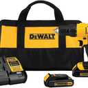 DEWALT 20V Max Cordless Drill Driver Set, 2 Speed, High Performance Motor, Includes 2 XR 1.3Ah Li-Ion Batteries, Charger and Contractor Bag (DCD771C2)