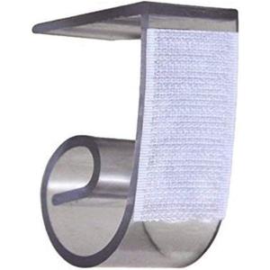 NAVADEAL Table Skirting Clips Tablecloth Clips for Table 1" - 1 1/4" with Hook and Loop | Pack of 50 | Great for Wedding Home Meeting Party Picnic Patio Banquet Indoor Outdoor Events