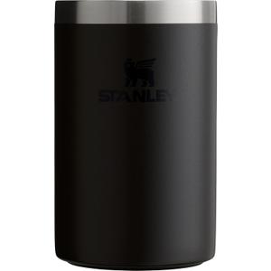 Stanley Everyday Can Cooler Cup 10 oz | Beer, Seltzers, Soda, and Energy Drinks | Doubles as Tumbler | Insulated Stainless Steel Drink Holder | BPA-Free | Black 2.0