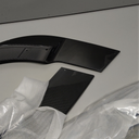 Car Front Bumper Lip Diffuser Spoiler Kit Bumper Guard Compatible for BMW F10 M5 2012-2016(Carbonfiber)