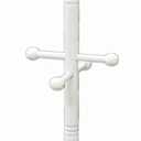 Frenchi Home Furnishing Freestanding Kid's Coat Rack (White)