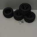 RC Station 12mm Hex RC Wheels and Tires 1/10 Scale 2.8 RC Truck Tires Wheels for Traxxas Rustler Stampede Hoss 2wd 4x4 vxl Tires Wheels Arrma Tires Wheels Redcat Volcano Tires Preglued