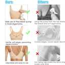 Hands Free Pumping Bra Hands-Free Breast Pump Bra Nursing Bra for Pumping, Holding & Nursing, Beige, Medium