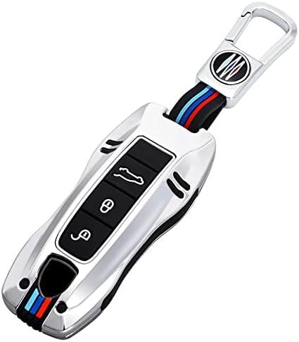 Car Key Fob Case Cover Key Fob Protector Shell Remote Control Cover for Cayenne macan Palamela Smart Key