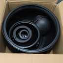 CCINEE 10pcs Black Plastic Witch Cauldron Kettle,Large St Patrick's Witch Cauldron Pot Halloween Candy Holder for Holiday Trick or Treat Party Easter Day Bowl Decor