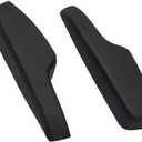 HY-SPEED Front Left Driver & Right Passenger Side Inner Door Armrest Compatible with 2011-2023 Charger; 2011-2023 300 Replaces 1WK37DX9AB(Black)