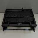 Collapsible Wagon Cart Foldable Beach Wagon with All-Terrain Wheels - 380 LBS Heavy Duty Grocery Cart for Shopping, Beach, Camping, Sports, Garden (Black)