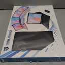 Keyboard Case for iPad Air 13 inch (M2-2024, M3-2025) & iPad Pro 12.9 inch (6th, 5th, 4th, 3rd Generation) Case with Keyboard Dazzle Magic Keyboard Backlit Built-in Pencil Holder with Mouse - Black