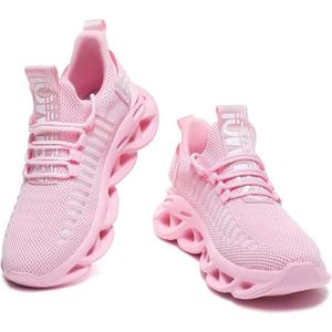 GSLMOLN Womens Walking Shoes Mesh Non Slip Gym Sports Casual Fashion Sneakers, Size 40