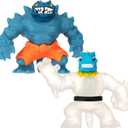 Heroes of Goo JIT Zu Glow Shifters - Versus Pack, Ultraglow Tyro VS Shadowclaw Rock Jaw. One with Unique Glow-in-The-Dark Goo Transformation. Crush The core, Goo Glows in The Dark (42620) (2 piece set)