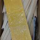 BeeCastle Medium Beehive Frames and Wax Foundations,10 Pack Honey Bee Frames with Wooden Bee Hive Frames and Beeswax Coated Foundations, 6-1/4-Inch (Yellow)