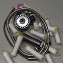 Filtered Shower Head with Handheld - High Pressure 3 Spray Modes Showerhead with Filters, 12 Replaceable Water Softener Filters for Hard Water | Ion Shower Drops Head with 75" Anti-Burst Hose (Gray)