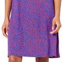 Amazon Essentials Women's Summer Tank Swing Mini Dress (Available in Plus Size) (Navy Red Dots)
