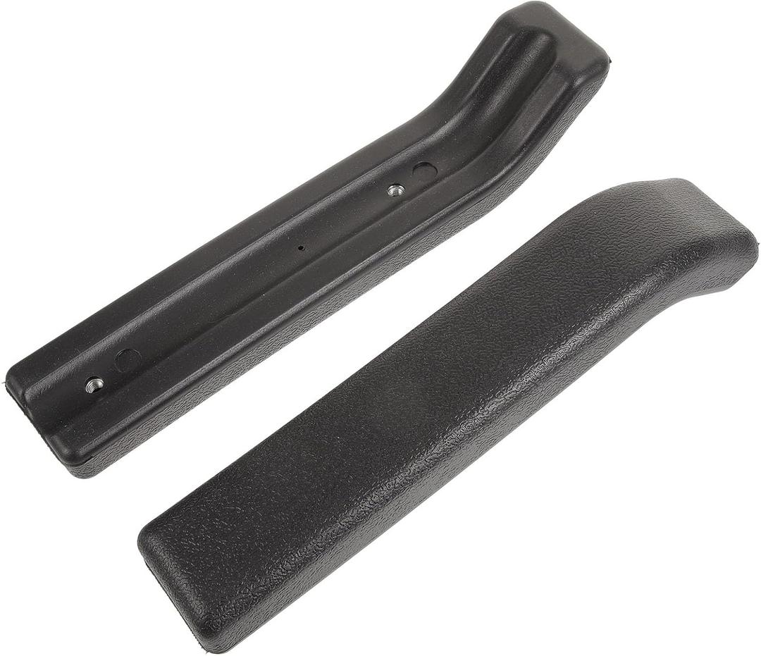 Generic Wheelchair Arm Pads:Chair Armrest Pads Wheelchair Replacement Pads Universal Arm Pads for Manual Wheelchairs, 1 Pair, 27x4.5cm, Black