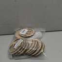 6Pack Wooden Ramadan Candle Holders  Eid Mubarak Dcor with Star, Crescent Moon, Mosque & Jesus Silhouettes  Indoor/Outdoor Muslim Islamic Party, Wedding & Anniversary Supplies