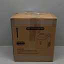 Antarctic Star Nugget Ice Maker Countertop with Soft Chewable Ice, Portable Sonic Ice Maker with Basket and Scoop, Removable Top Cover, Auto-Cleaning for Home/Party/RV/Camping (Stainless Steel Silver) (34Lbs/24H)