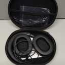 Glamore Over Ear Active Noise Cancelling Bluetooth Headphones Wireless, with 60H Playtime, Hi-Res Audio, Transparency Mode, Foldable Design Built-in Mic for Travel/Office/Phone/PC - Black