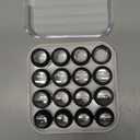 mlogiroa Head Mount Magnifying Glass with LED Light, Jewelers Loupe Magnifier with 8 Interchangeable Lens 2.5X/4X/6X/8X/10X/15X/ 20X/25X for Close Work/Electronics/Eyelash/Crafts/Jewelry/Repair