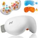 AXV Eye Massager with Heat and Cooling, Massaging Eye Mask Massager, Eye Massage for Migraines, Dry Eyes, Strain Relief, Birthday Gifts for Women Men Mom Dad