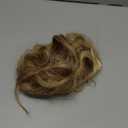 BARSDAR Golden Blonde Clip in Hair Extensions - Golden Blonde Highlight Wavy Clip in Hair Extensions for Women - 16 Inch 6 PCS Voluminous Thick Soft Synthetic Beach Wavy Hairpieces Daily Party