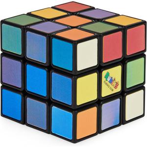 Rubiks Cube, Impossible Cube, Advanced Color-Matching Puzzle, The Original Problem-Solving Brain Teaser Cube, Classic Color-Matching Puzzle, Fidget Toy, Sensory Puzzle for Ages 8 & Up (Impossible 3x3 New)